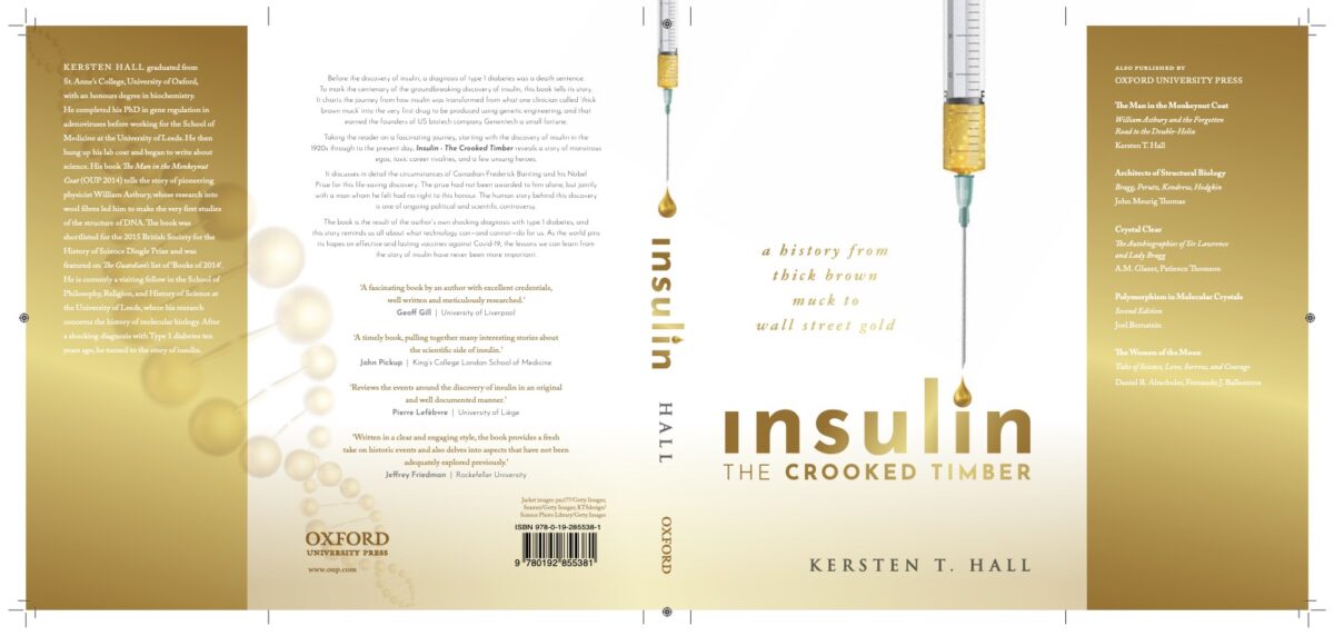 Cover of 'Insulin, the Crooked Timber'