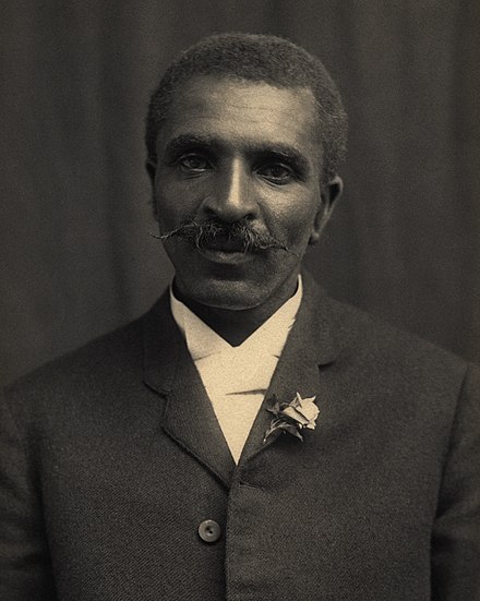 US botanical scientist George Washington Carver (1964-1943)