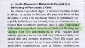 George Best – footballing legend and now…discoverer of insulin????